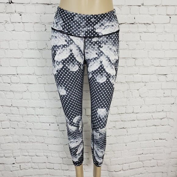 Lululemon Wunder Under Crop II Dottie Dream Leggings Size 4 - Picture 2 of 9